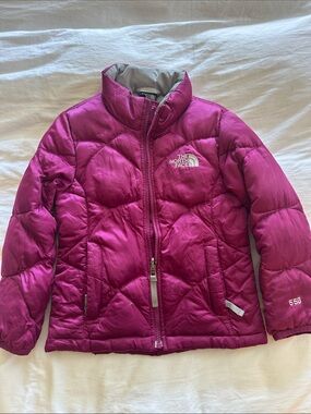 The North Face Pink Quilted 550 Insulated Jacket